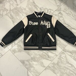 Brooklyn 23 Black Varsity Jacket